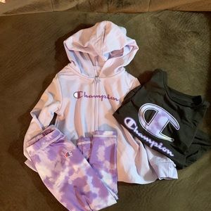 Toddler Champion 3piece outfit.